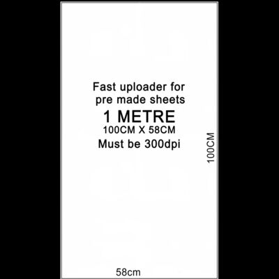 1m ACE Pre-Made DTF Gang Sheet 100cm x 58cm Thumbnail