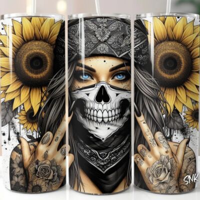 20oz tumbler wrap F you Thumbnail
