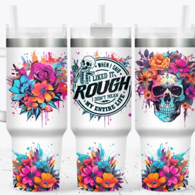 40oz Tumbler Liked it Rough Thumbnail