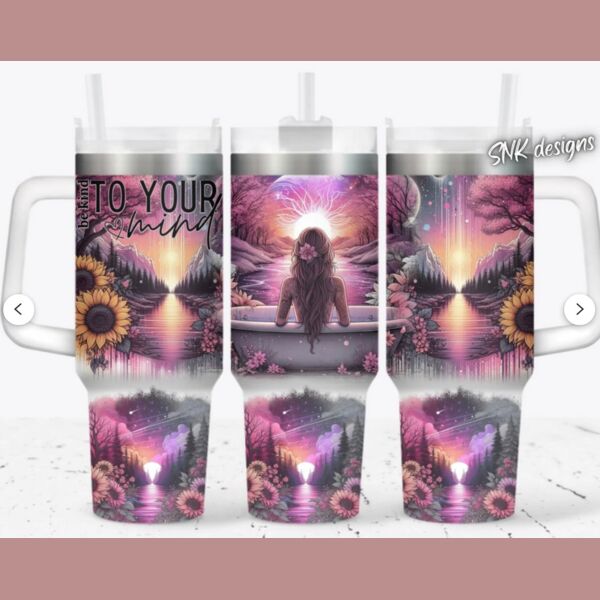 40oz Tumbler Be kind to you rmind Thumbnail