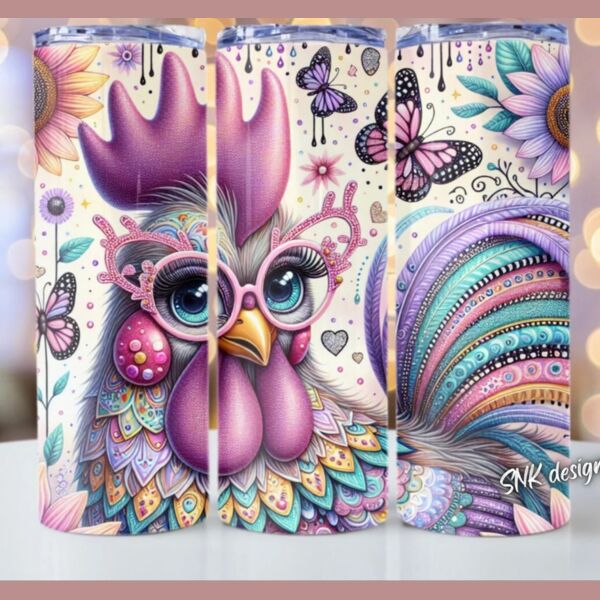 20oz Chicken tumbler Thumbnail