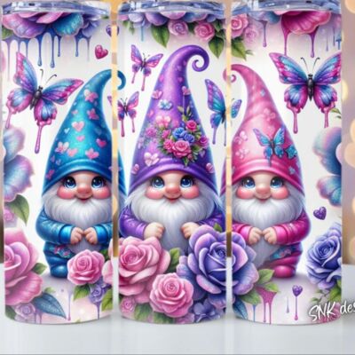 20oz Gnome tumbler Thumbnail