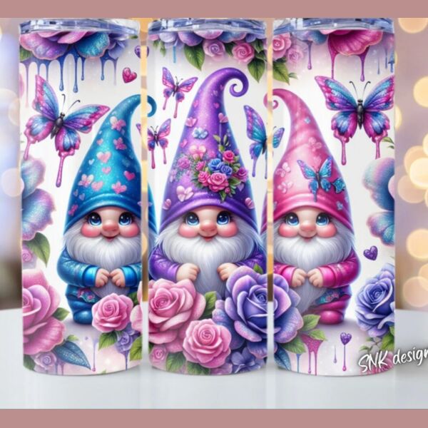 20oz Gnome tumbler Thumbnail