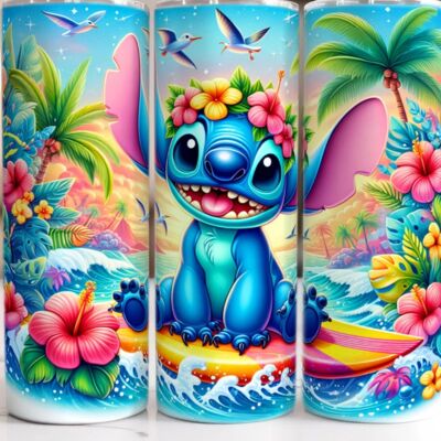 20oz Tumbler Stitch Summer  Thumbnail