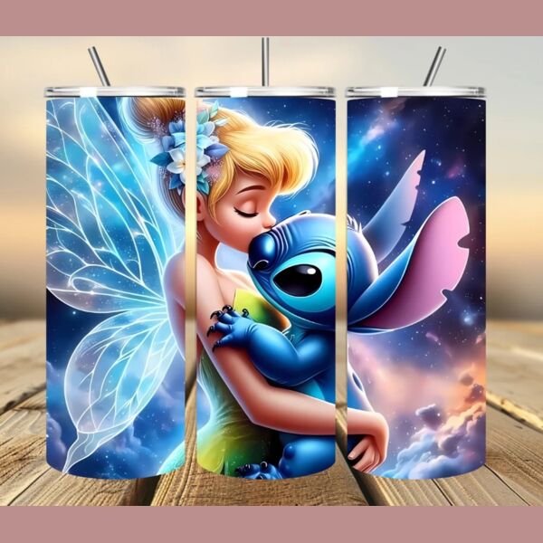 20oz Tumbler Stitch and Tinkerbell Thumbnail
