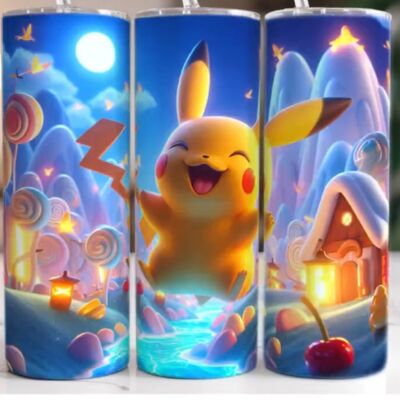 20oz Tumbler pikachu Thumbnail