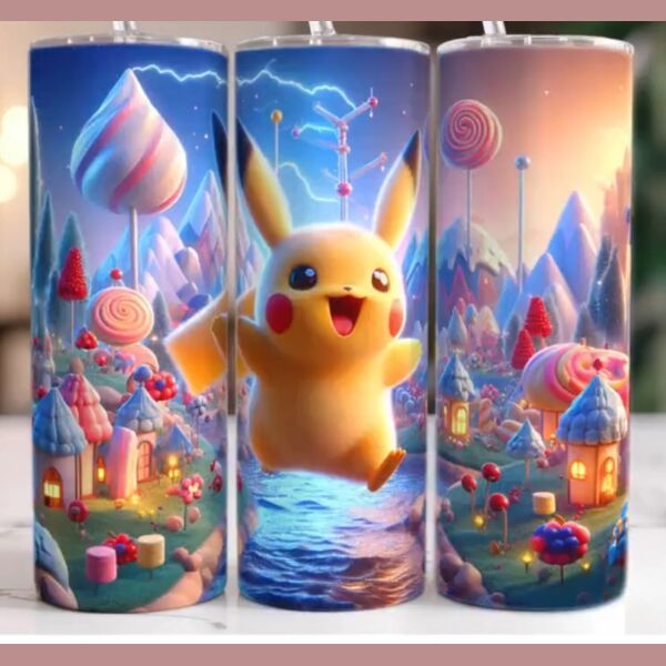 20oz Tumbler pikachu Thumbnail
