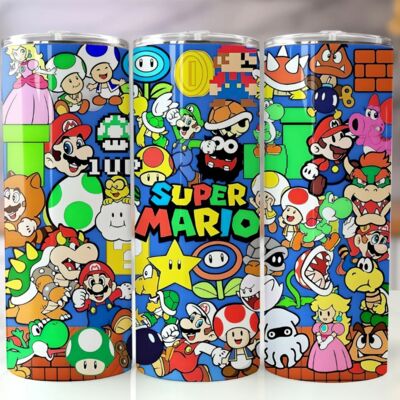20oz Tumbler Super Mario Thumbnail