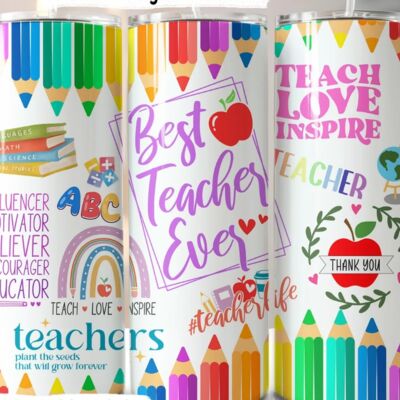 20oz Tumbler Teacher Thumbnail