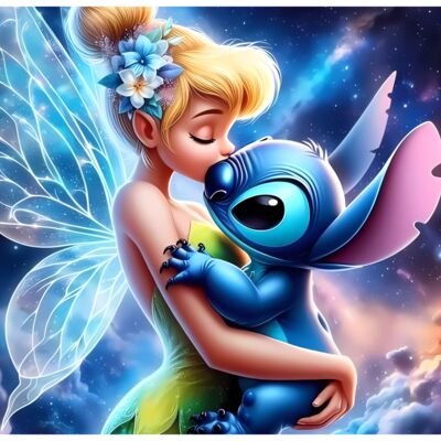 20oz Tinkerbell and Stitch Thumbnail