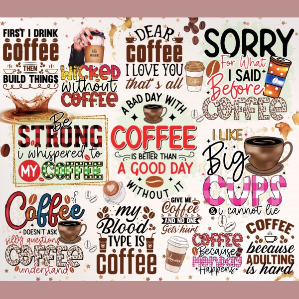 20oz Funny Coffee Tumbler  Thumbnail