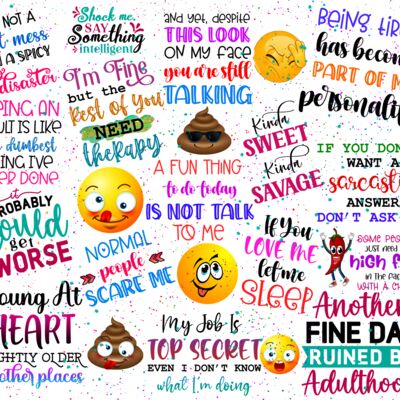 20oz Funny Sayings Tumbler Thumbnail