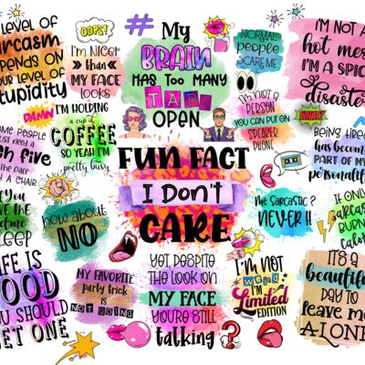 20oz Sarcastic Pop Art Tumbler Thumbnail