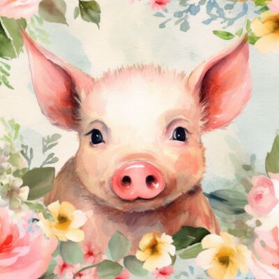 20oz piglet tumbler Thumbnail