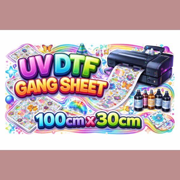 1M x 30cm  UV DTF SHEET Thumbnail