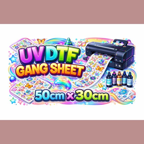 50cm x 30cm UV DTF SHEET Thumbnail
