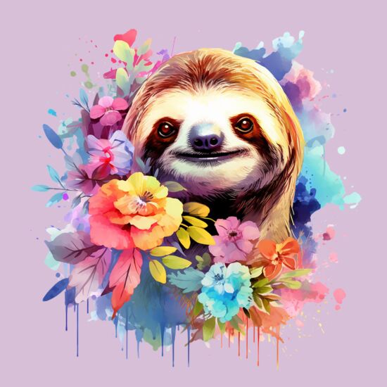 Sloth Water splash Thumbnail